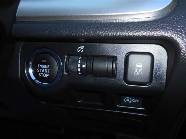 プッシュスタートシステムです！　ボタンを押すだけでエンジンのON、OFFが出来ます！！　とっても便利ですよ(^^♪