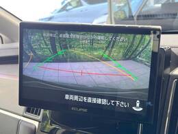【バックカメラ】駐車時に後方がリアルタイム映像で確認できます。大型商業施設や立体駐車場での駐車時や、夜間のバック時に大活躍！運転スキルに関わらず、今や必須となった装備のひとつです！