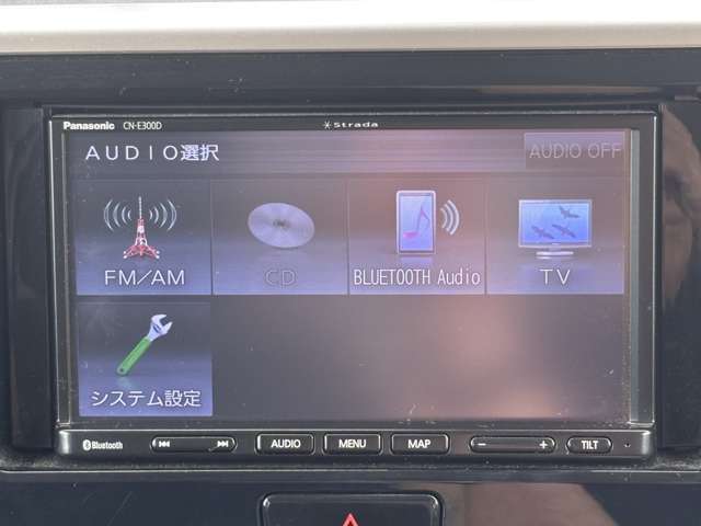 【　ナビゲーション　】純正ナビ、社外ナビなども取り付け可能です！大きなサイズのナビを付けたい方はお気軽にお尋ねください！！