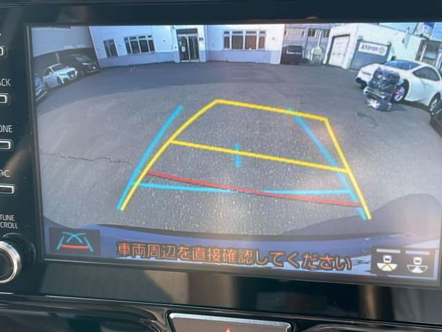 バックカメラ装備！！