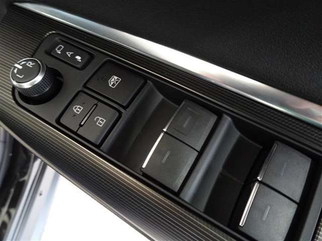 電動格納式ドアミラー・パワーウインドウを装備してます。