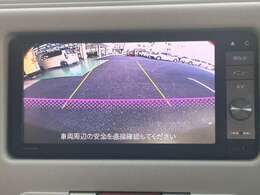 【バックカメラ】駐車する際に後方を確認するのに役立ちます！目視では確認できない障害物や小さな子供がカメラで確認できるので安心です！
