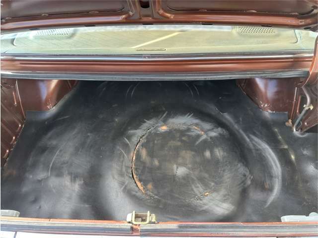 トランクスペースになります。