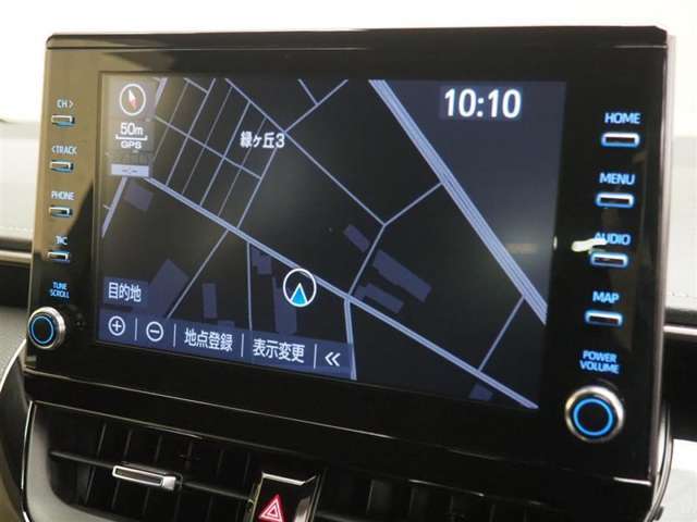 トヨタ純正ナビもついております。