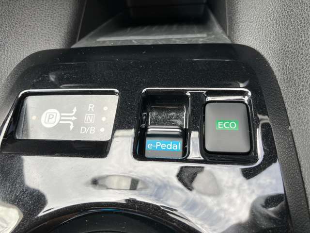 E-Pedal搭載！アクセルペダル一つで、加減速を行うことができます！真ん中の、スイッチでオン・オフが可能になっております！