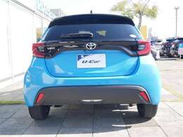 真後ろから見た状態です。