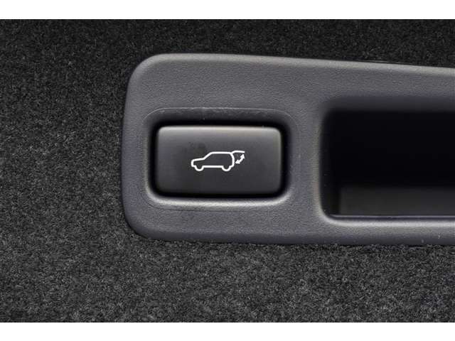 【クローザー】　スイッチを押すと電動でバックドアが閉まります。