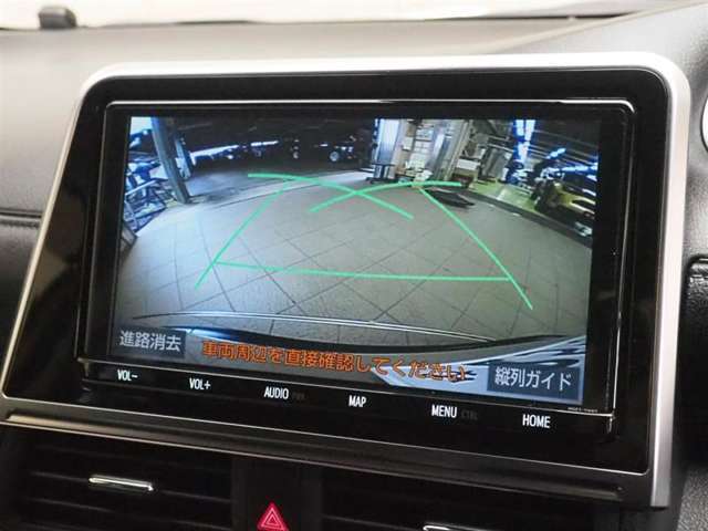 バックモニター完備！