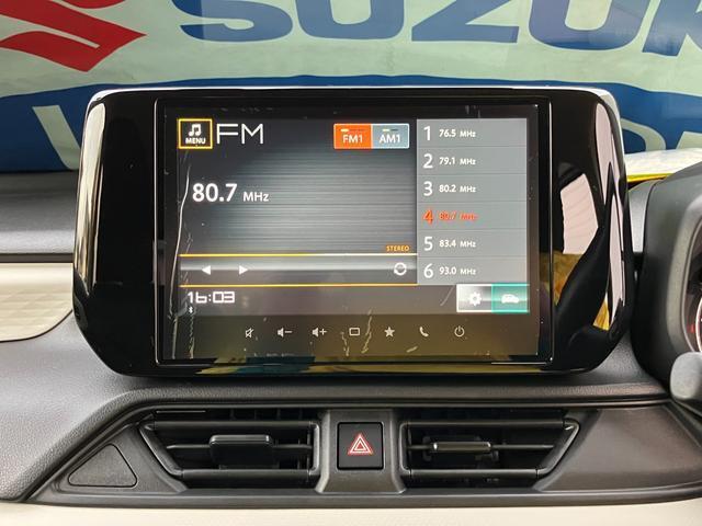 ディスプレイオーディオはFM/AMラジオやBluetooth・applecarplay・androidautoに対応！