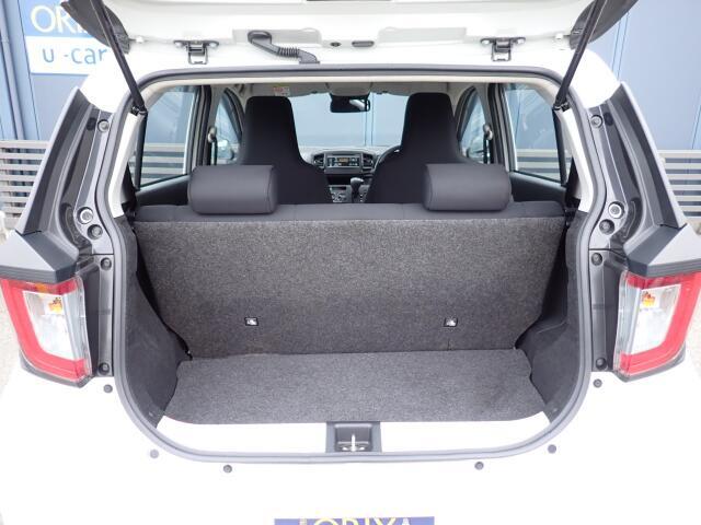 通常時のラケッジスペースです！大きな開口で荷物の乗せ降ろしも楽に行えます。