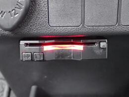 ETCも装備しています。ノンストップで料金所を通過できます。うれしい装備ですよね。