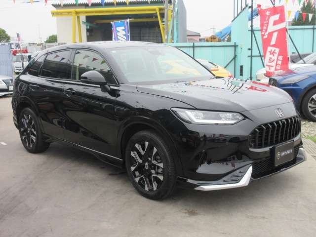 令和6年式　ホンダ　ZR-V　e：HEV　Zが入庫しました♪　実走行7千キロ台♪　BOSEサウンド　純正9型ナビ　TV　全周囲カメラ　黒本革シート　シートヒーター　シートヒーター　パワーシート