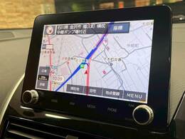 【純正メーカーナビ】装備でフルセグTV視聴やBluetooth等充実装備。