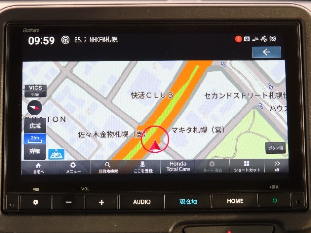 純正ナビが装備されております♪遠方に行くときや初めて行く土地など道がわからない時、ご活用下さい！