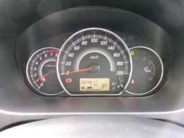 スピードメーターの画像です。大きくて見やすいです。