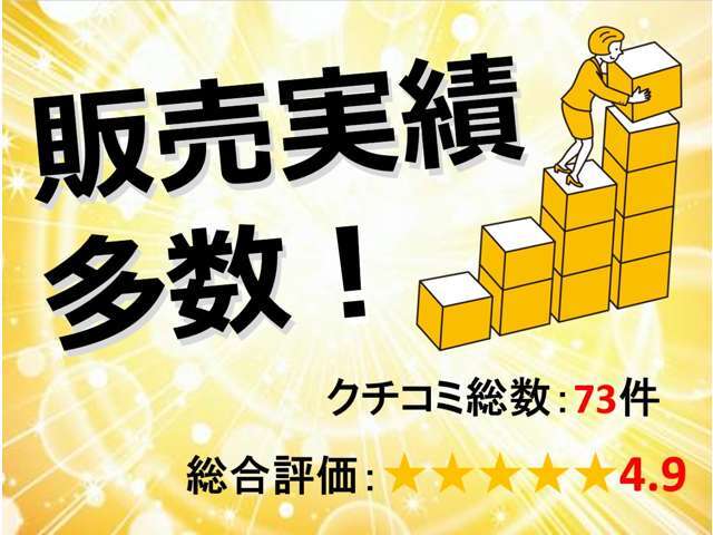 販売実績多数！またおかげさまで多くの評価を頂いております！Googleのクチコミもご参考下さい！