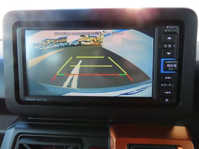 【バックモニター】　今や必需品！後ろが映像で見えて安心！。