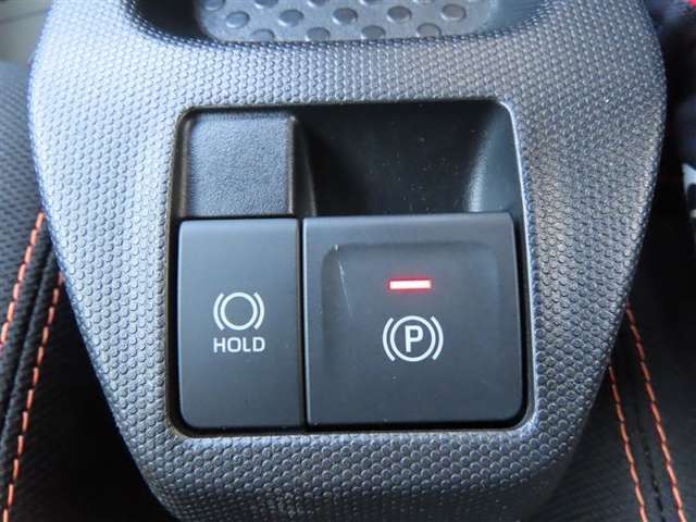 （ブレーキホールド機能）信号待ちもラクラク！ブレーキを放しても動きません！