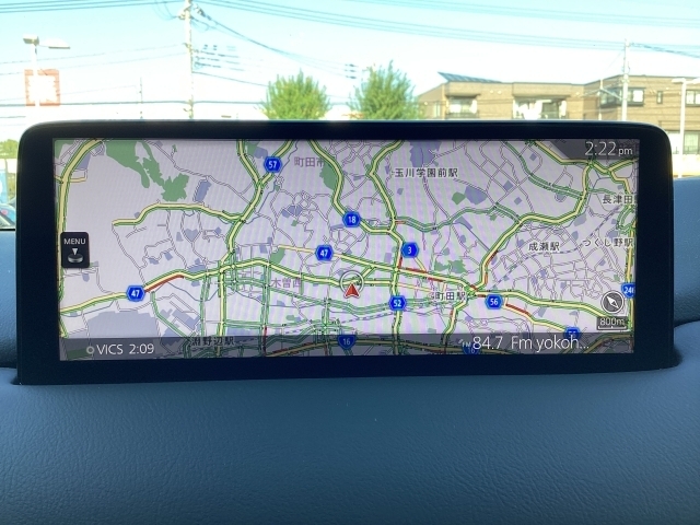 フルセグメモリーナビ付き！今まで行った事の無い所へのドライブでも安心です。