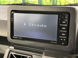 【ナビゲーション】目的地までしっかり案内してくれる使いやすいナビ。Bluetooth接続すればお持ちのスマホやMP3プレイヤーの音楽を再生可能！毎日の運転がさらに楽しくなります！！