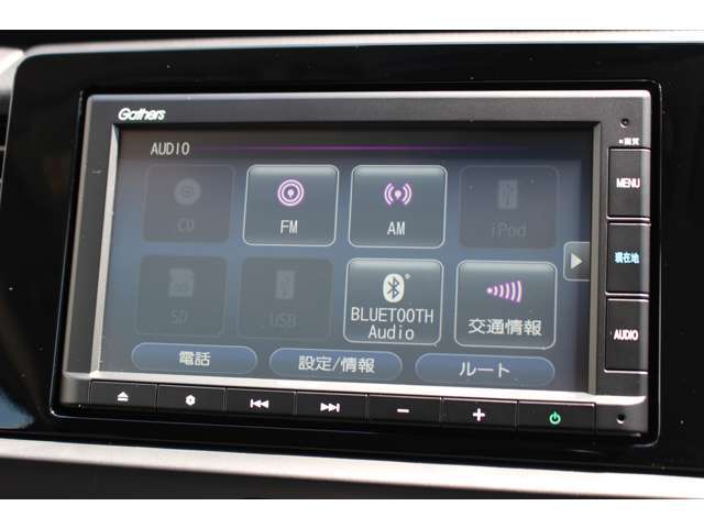 CDの視聴、Bluetoothオーディオも接続出来ます。