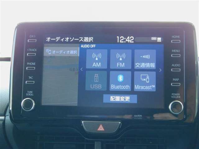Bluetoothオーディオ再生機能付き