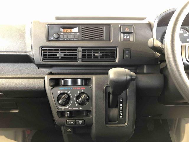 任意で操作ができるマニュアルエアコン