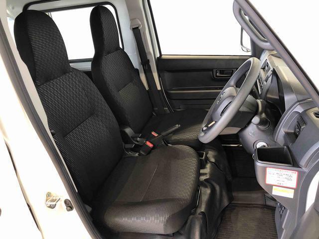 足下が広々しているフロントシート