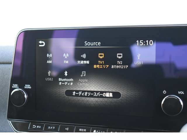 多彩なNissanConnect サービスに対応するEV専用ナビゲーション