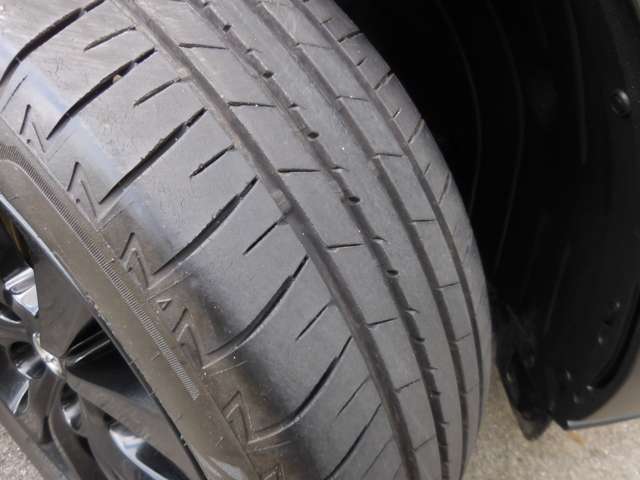 タイヤの状態です