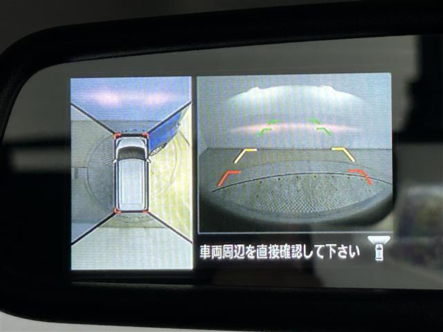 【　全方位カメラ　】上から見下ろしたように駐車が可能です。安心して縦列駐車も可能です♪