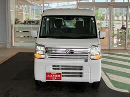 エブリイジョインターボ6型入荷しました！オーディオレス仕様車でLEDヘッドランプやフロントドライブレコーダー、オートライト、キーレスプッシュスタート、ハイビームアシストなどを装備した一台です！