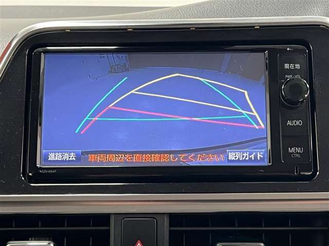 バックモニターは後退時の安全確認に役立ちます！