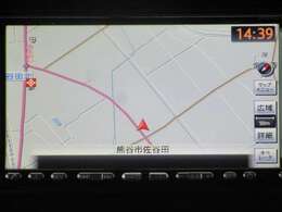 純正HDDナビ付きで、目的地まで案内してくれるので、遠距離ドライブも安心です♪