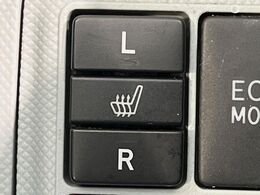 【シートヒーター】寒い日に重宝するシートヒーター！エアコンより早く温まってくれるので寒がりの人も安心ですね♪エアコンの温風は乾燥するから苦手、という方にもをおすすめです。