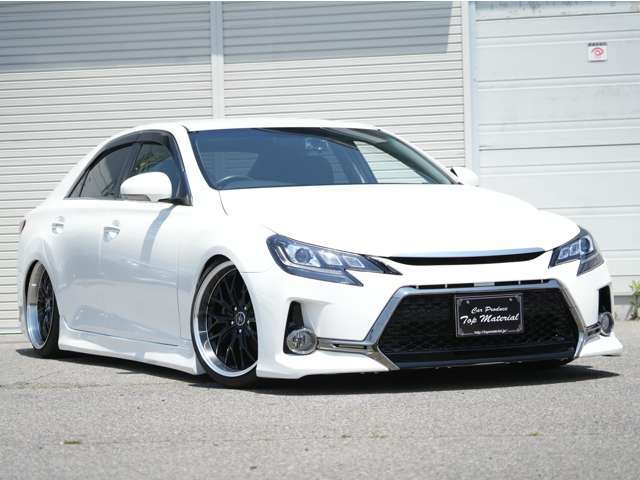 後期モデル！走行少！5万Km台！マークX！前後G´s仕様！3眼シーケンシャルウィンカーヘッドライト！新品19インチAW！新品タイヤ！新品車高調！お好みの車高のでご納車可能！