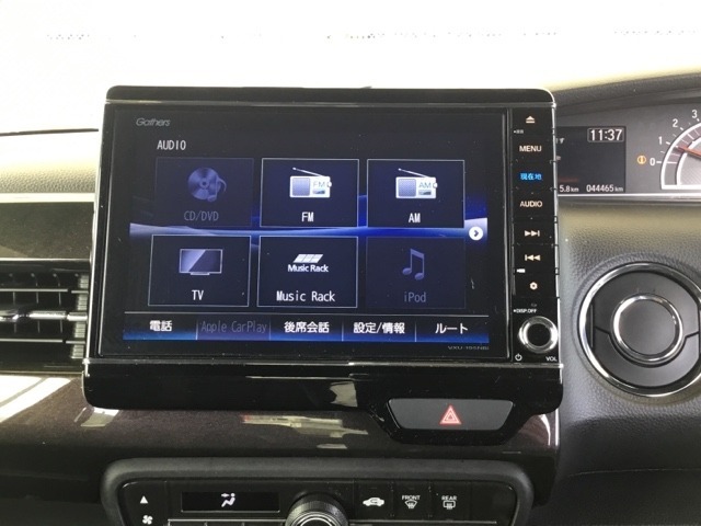 フルセグTVやDVD、ミュージックサーバー等オーディオ機能も充実しています。