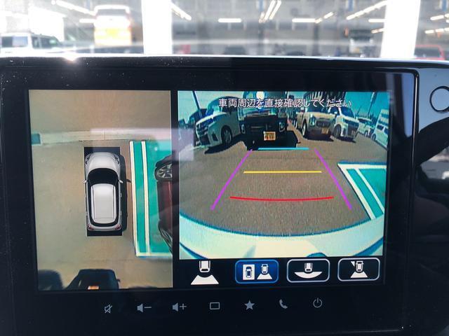全方位カメラが車庫入れを強力にサポート☆