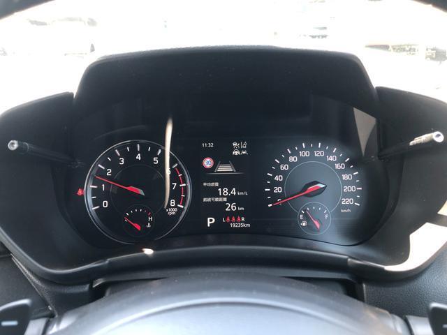 スポーティなメーターパネル☆