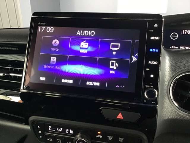 純正8インチナビ/フルセグTV/CD/DVD視聴可/Bluetooth有/MusicRack有【Gathers・VXU-217NBi】