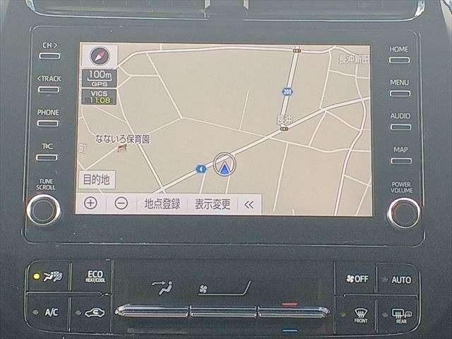8インチディスプレイオーディオ装備！！ナビ機能も備えています。