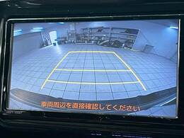 【カラーバックモニター】を装備しております。リアの映像がカラーで映し出されますので日々の駐車も安心安全です。