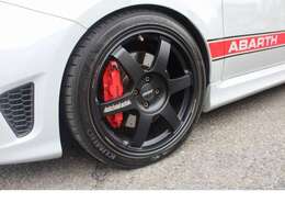 RAYS TE37 鍛造17インチホイール・ino la design ローダウンコイル・brembo4ポッドフロントブレーキキャリパー