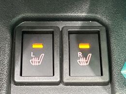 【シートヒーター】寒い日に重宝するシートヒーター！エアコンより早く温まってくれるので寒がりの人も安心ですね♪エアコンの温風は乾燥するから苦手、という方にもをおすすめです。