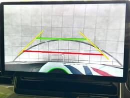 【バックカメラ】駐車時に後方がリアルタイム映像で確認できます。大型商業施設や立体駐車場での駐車時や、夜間のバック時に大活躍！運転スキルに関わらず、今や必須となった装備のひとつです！