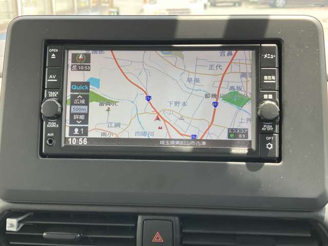 純正メモリーナビ付き！今やナビは必需品と言っても過言ではありませんね！操作性も良く視認性に優れた純正品はオススメです！しかも中古車保証の対象となっておりますので、万が一の故障の際も安心ですね♪