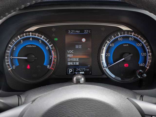 【スピードメーター】メーターがシンプルで見やすく運転しやすいですね！