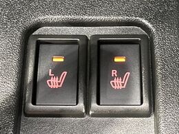 【シートヒーター】寒い日に重宝するシートヒーター！エアコンより早く温まってくれるので寒がりの人も安心ですね♪エアコンの温風は乾燥するから苦手、という方にもをおすすめです。