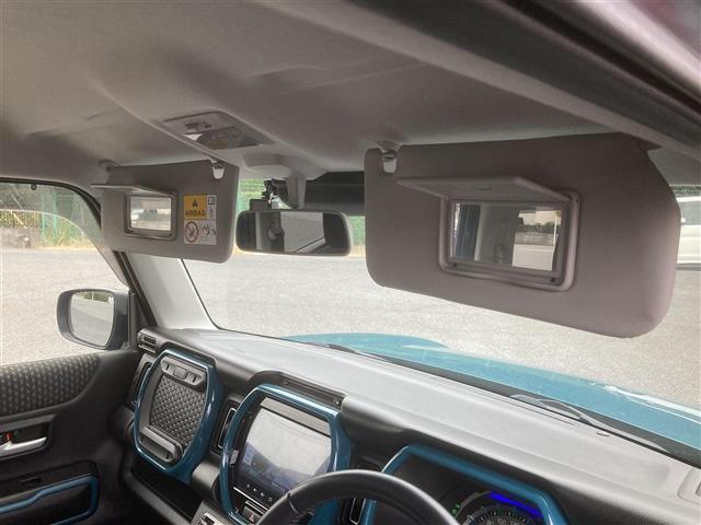 サンバイザーをおろすとこのようになります！