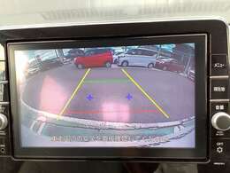 駐車も安心のバックカメラ装備。